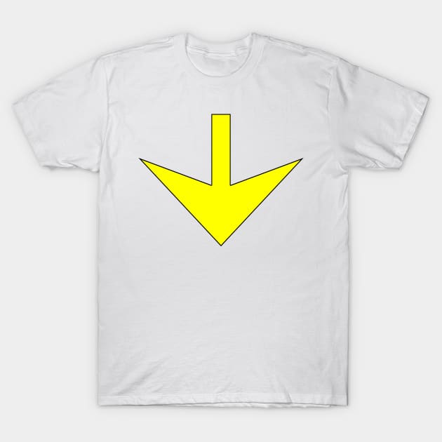 Yamato Yellow T-Shirt by GloopTrekker